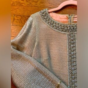 Glamorous Vintage Beaded Cocktail/Party Dress